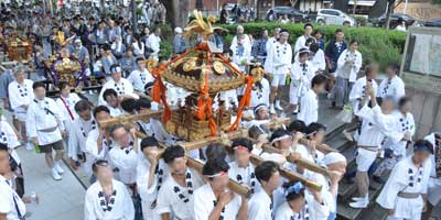 麻布十番秋祭り 山元町会 の画像