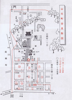 昭和55(1980)年当時の山元町エリア地図の画像