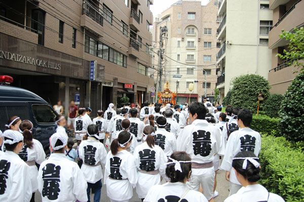 2016年祭礼 御神輿練りの画像