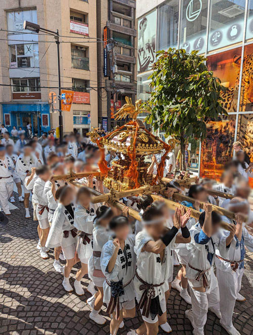 2023年麻布山元町 秋祭り 御神輿 10の画像