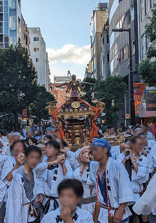 2023年麻布山元町 秋祭り 御神輿 19の画像