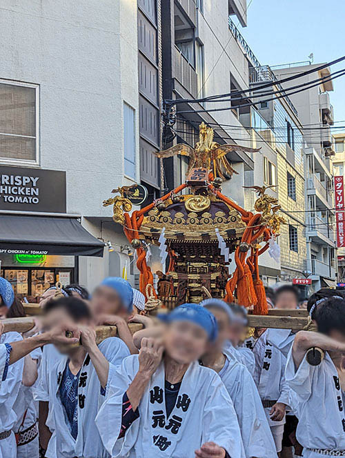 2023年麻布山元町 秋祭り 御神輿 21の画像