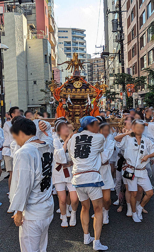2023年麻布山元町 秋祭り 御神輿 3の画像